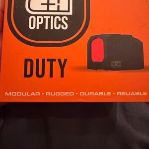 Optics Duty Red Sight